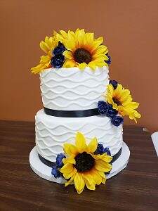sunflower cake